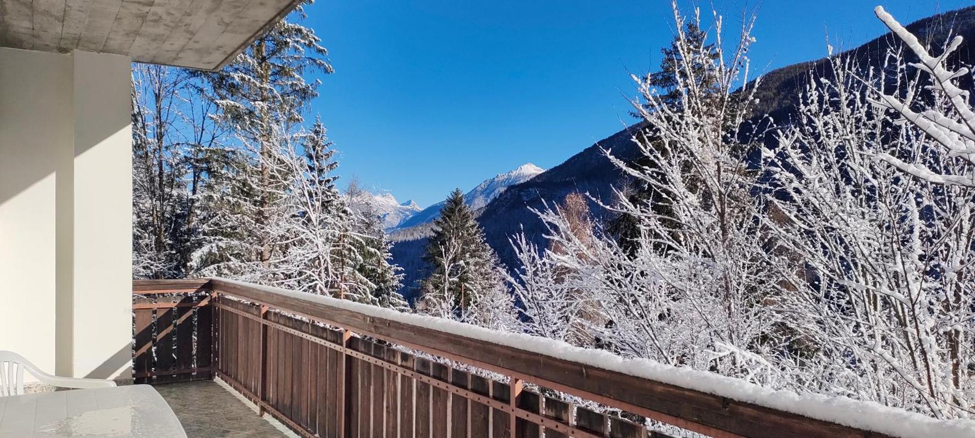 씨비아나 Il Terrazzo Sulle Dolomiti 아파트 외부 사진